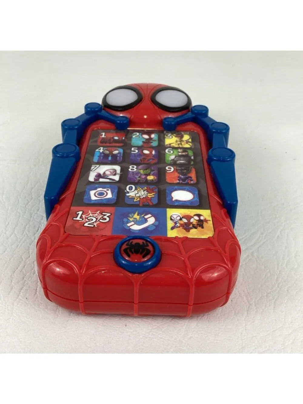 Marvel Spidey Amazing Friends Toy Phone Interactive Learning Lights Sound Effect